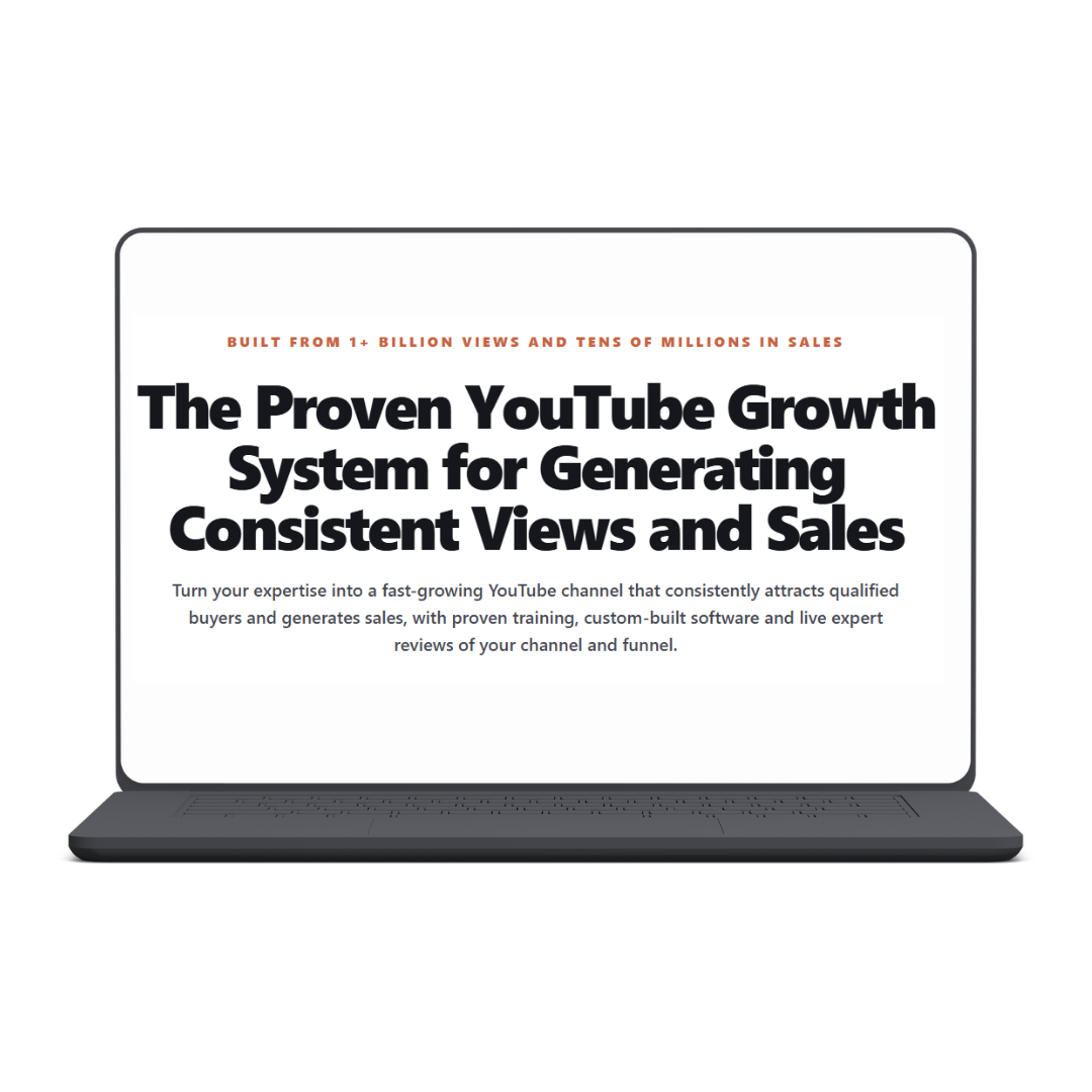 The Proven YouTube Growth System for Generating Consistent Views and Sales